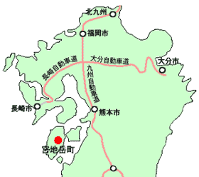 宮地岳地図